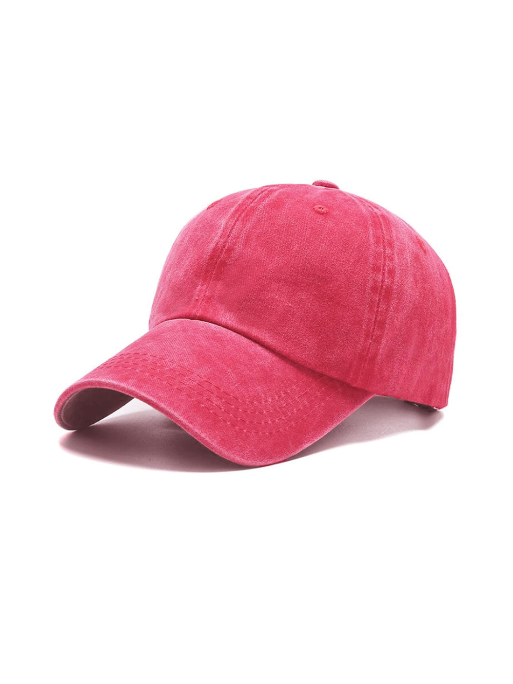 Baseball Cap Golf Dad Hat Adjustable Original Classic | Red(Washed) | Size OS